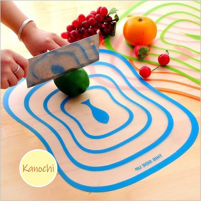 Talenan Transparan Flexible Alas Pemotong Serbaguna Cutting Board