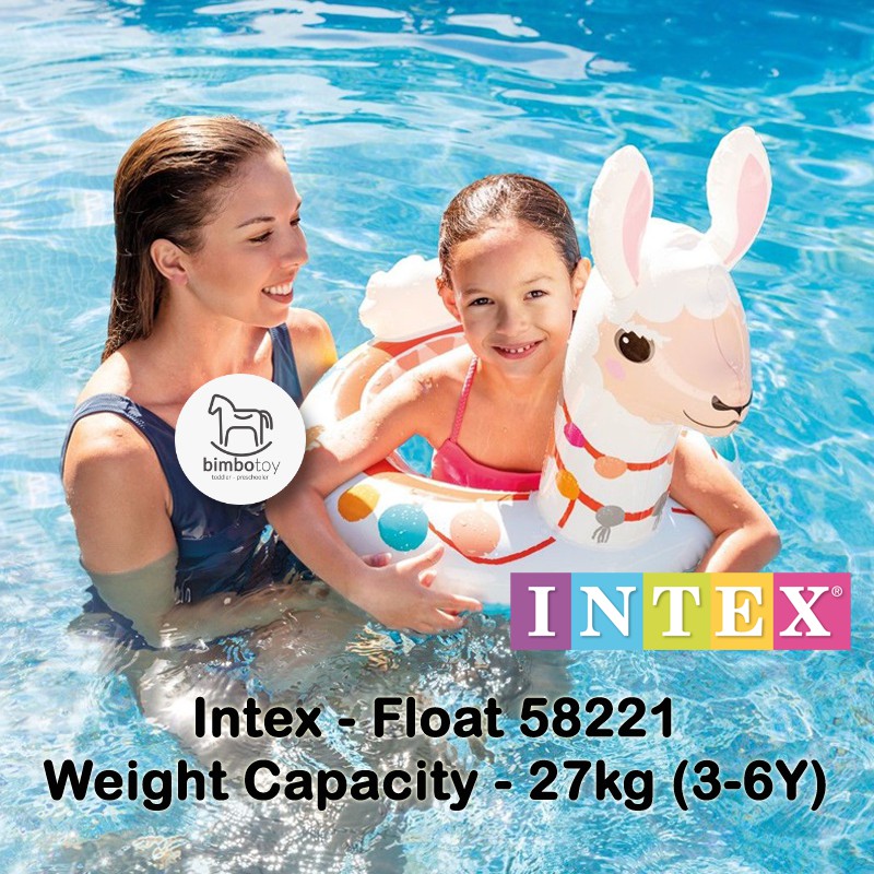 Bimbozone - Pelampung Ban Renang Anak Swim Ring Float Intex - 58221