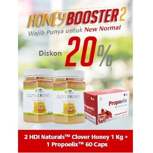 Promo Clover Honey Madu Clover Honey HDI Propoelix Honey Booster