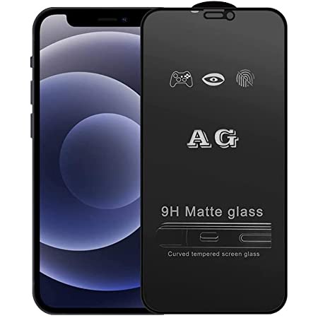 (New Seller) iPhone 13 13Mini 13PRO 13PROMAX 12 12PRO 12PROMAX 12Mini 11 11PRO 11PROMAX X XS XR XSMAX  Tempered Glass Black AG AntiGlare/Tempred KACA Anti Minyak=OIL-Matte Doff/Hitam Mate Ngedoff/Tempred Tidak Ber CAP JARI Tangan/PRO Max PROMAX Glare Mini