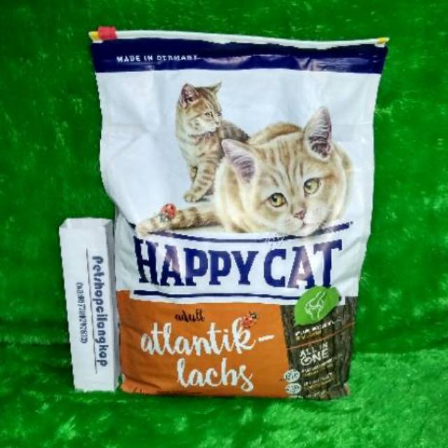 GOJEK ONLY - Makanan kucing Happy Cat Atlantik lachs  Salmon adults 10kg makanan kucing dewasa murah promo