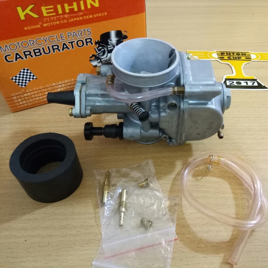 Karburator ORIGINAL KEIHIN PWK 28 Karbu KEIHIN PWK28 CARBU Carburator Keihin pwk 28 Sparepart Motor