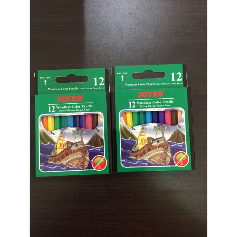 

Kelir 12 warna pendek joyko