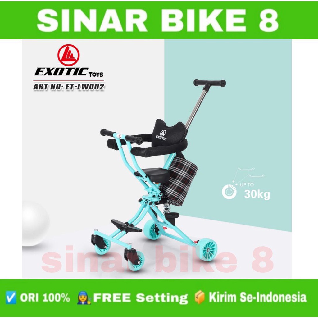 Kereta Dorong Magic Stoller Exotic LW 002 Per dan LW 201 Stoller Baby