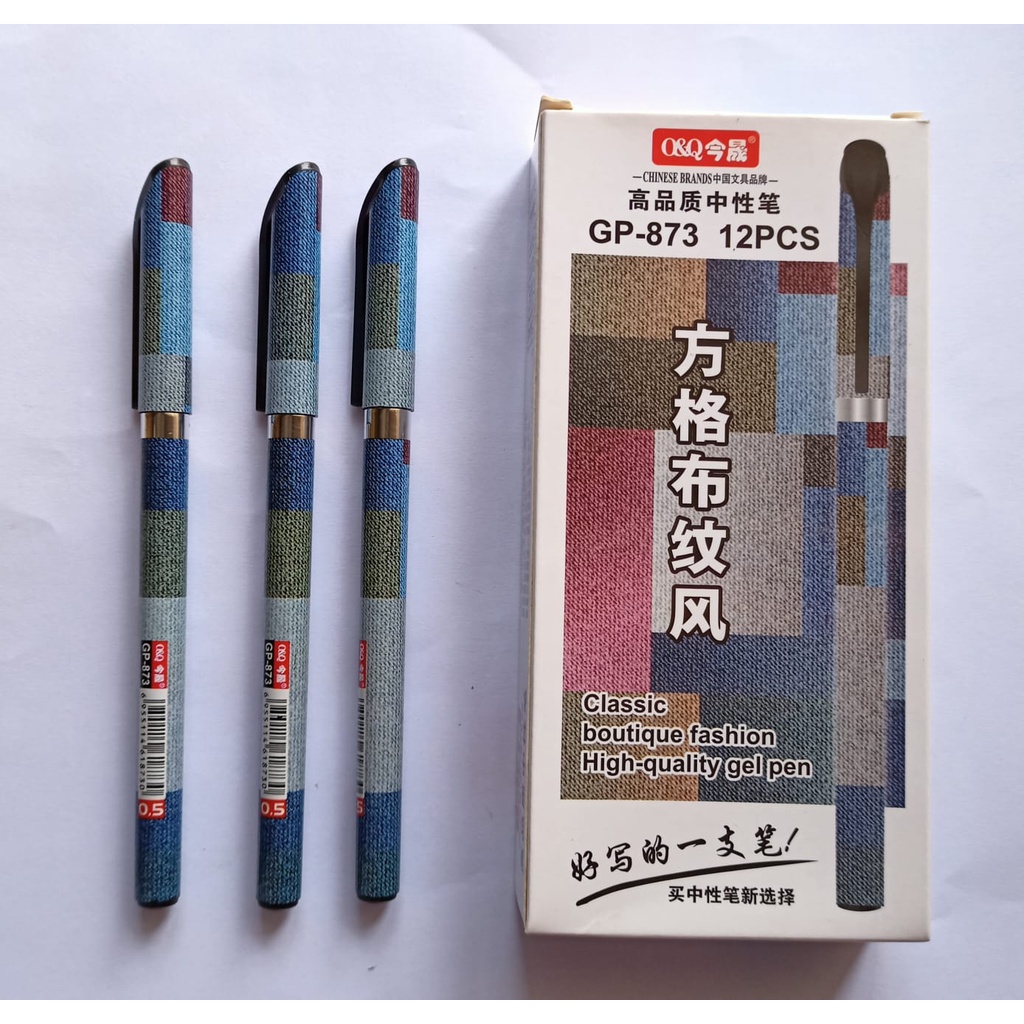 

Bolpoint / Bolpen QQ Gp-873 Pulpen 0.5mm