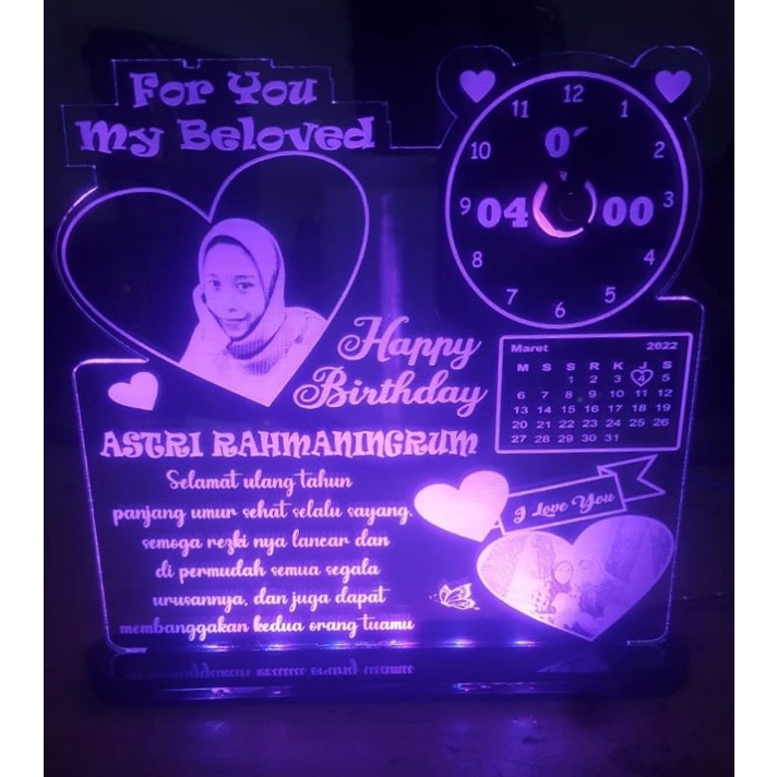 Custom Kado Ulang Tahun Free Design