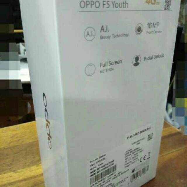 OPPO F5 YOUTH RAM 3GB