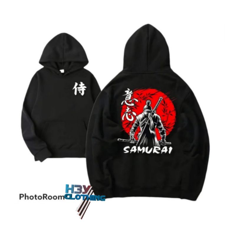 Sweater Hoodie anak Samurai jepang - Hey Clothing
