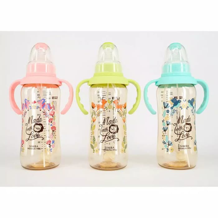 SIMBA Dorothy Wonderland PPSU Standar Neck Feeding Bottle With Handle 320ml S61151 S61150 S61154