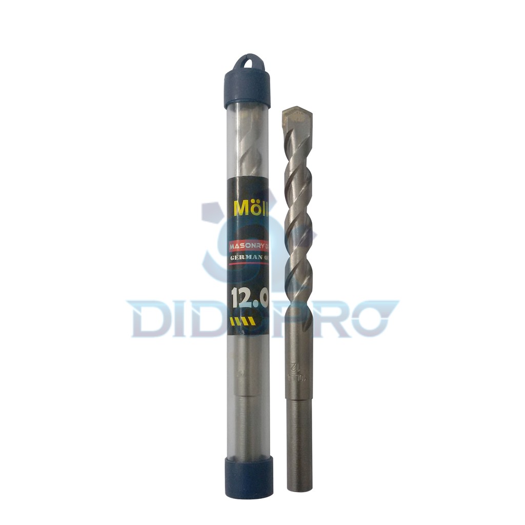 Mata Bor Beton / Tembok Mollar 12 mm / Mollar Masonry Drill 12mm