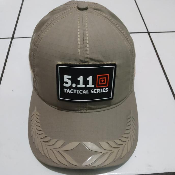 Hemat Topi Original Padi Kapas 511 Krem Bahan Katun Ripstop Original Gilaa