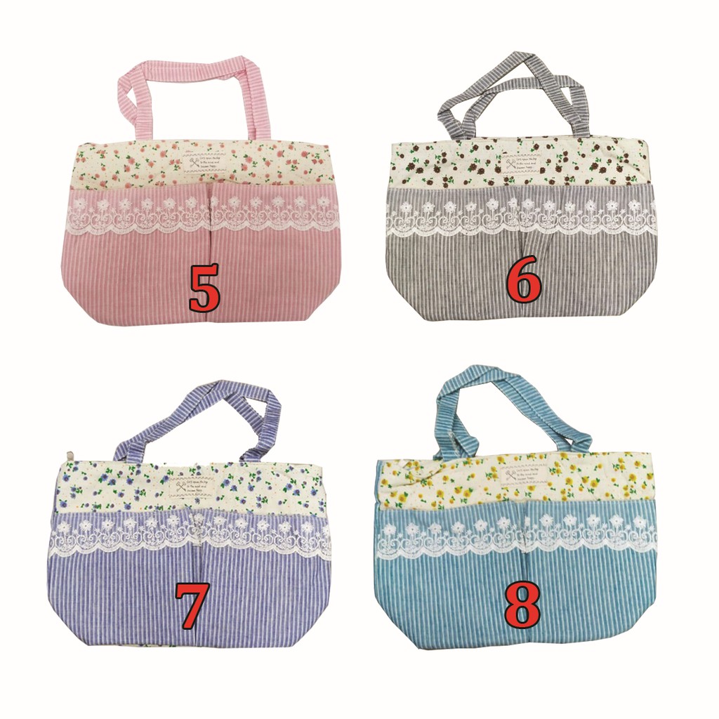 Canvas Medium Tote Bag/Tas kanvas/Tas tenteng/Tas samping