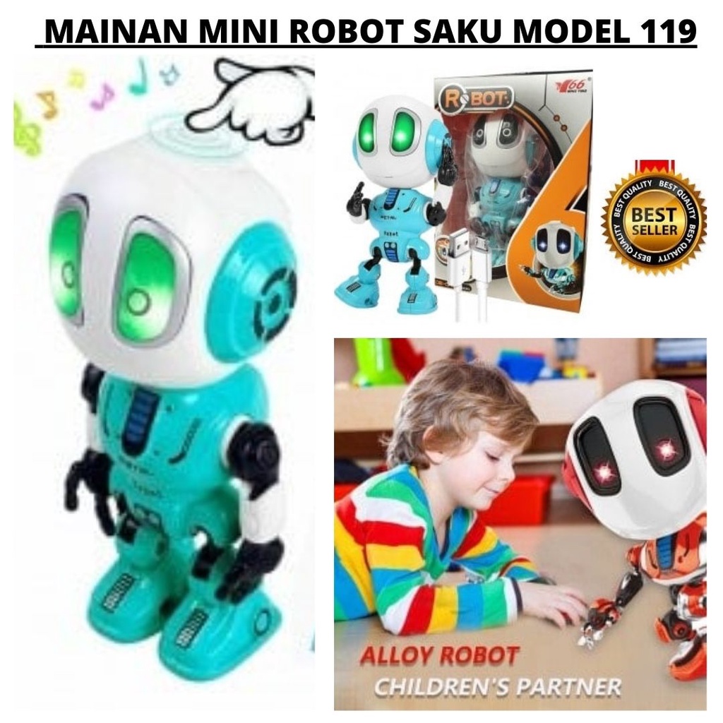 Magic Mini Robot Saku Dance Interactive Talking Voice  939A 111124