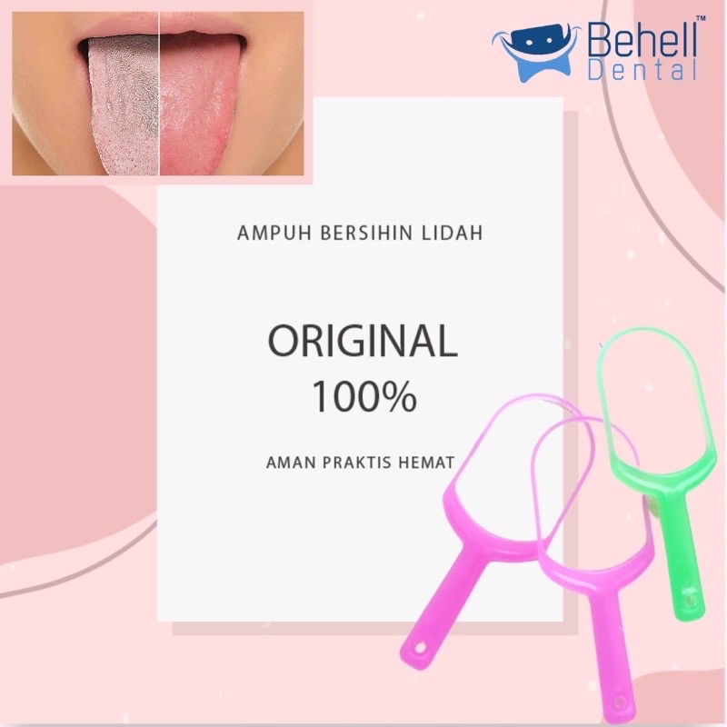 SIKAT LIDAH PEMBERSIH LIDAH TONGUE SCRAPER FOOD GRADE TONGUE CLEANER CLEAN ALAT KEROK // Penghilang Plak Lidah // Anti Bau Mulut