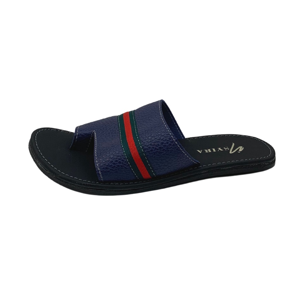 Insyira - Sandal Papirut Wanita Oktrina / Sandal Slop Wanita Non Slip Alas Hitam