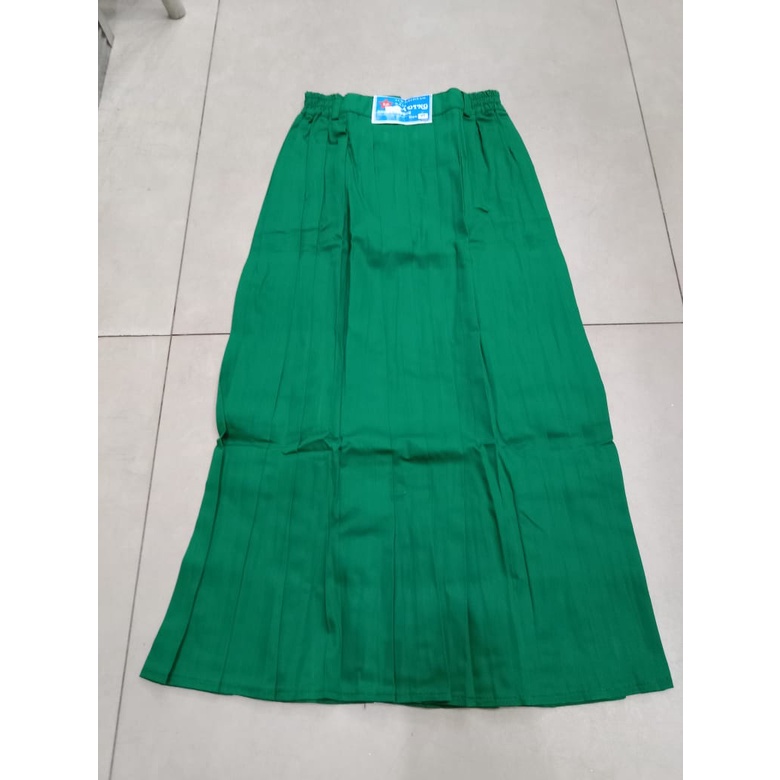 Rok panjang SD (Merah, coklat, hitam, putih, hijau)
