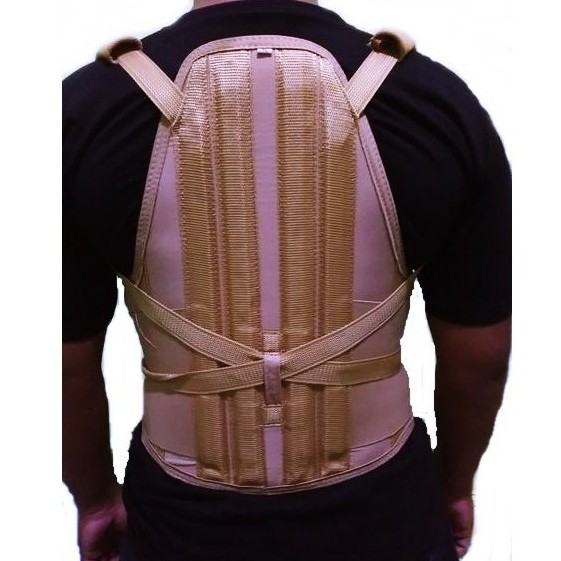 Korset kesehatan penyangga tulang BELAKANG TLSO korset tulang belakang