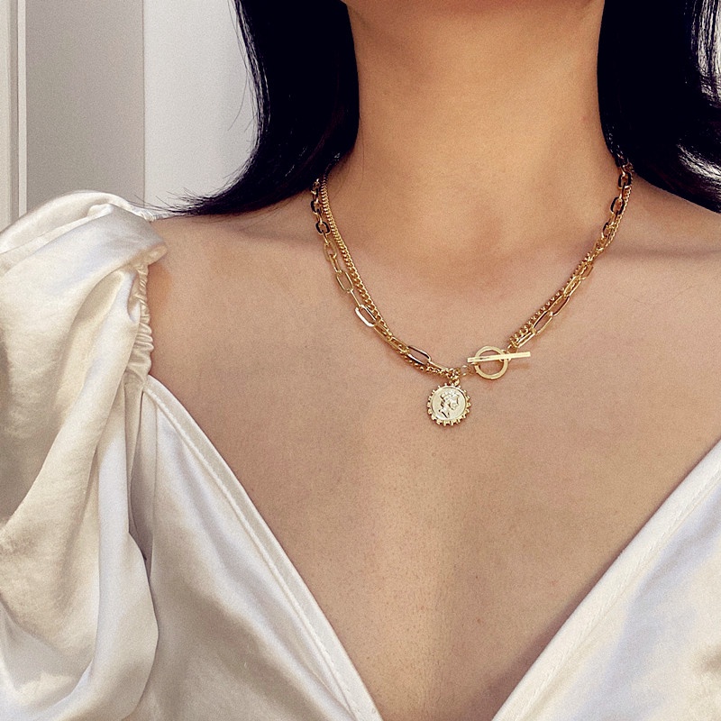 Kalung Rantai Choker Liontin Mutiara Kerang Gaya Bohemian Untuk Wanita