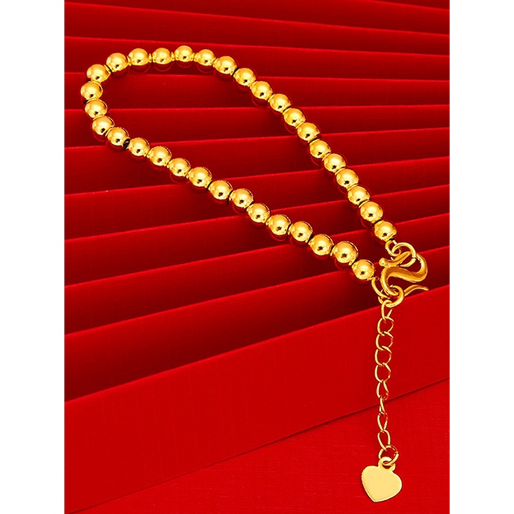 Gelang Keberuntungan Lapis Emas 18K Untuk Wanita