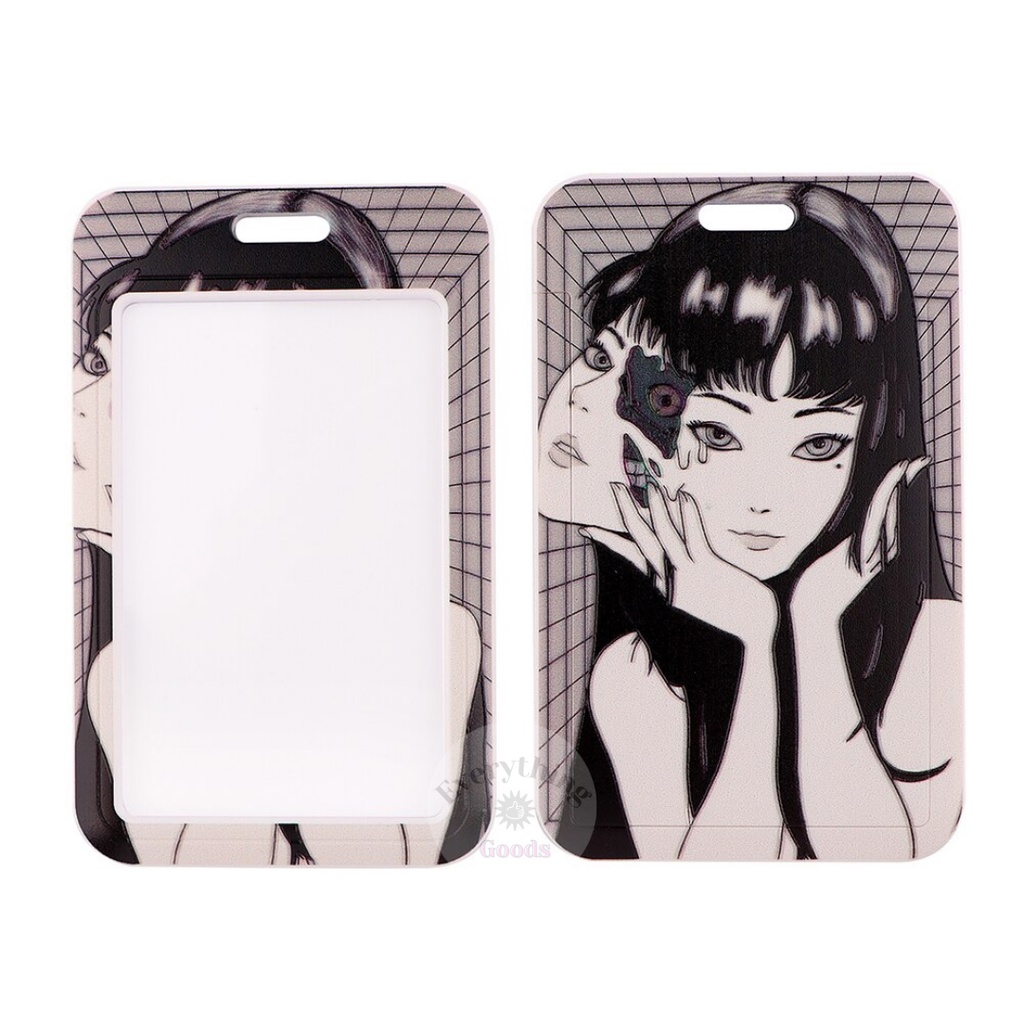 

Everything Goods - BH000028 Junji Ito Tomie Badge Holder ID Card Holder Name Tag Lucu