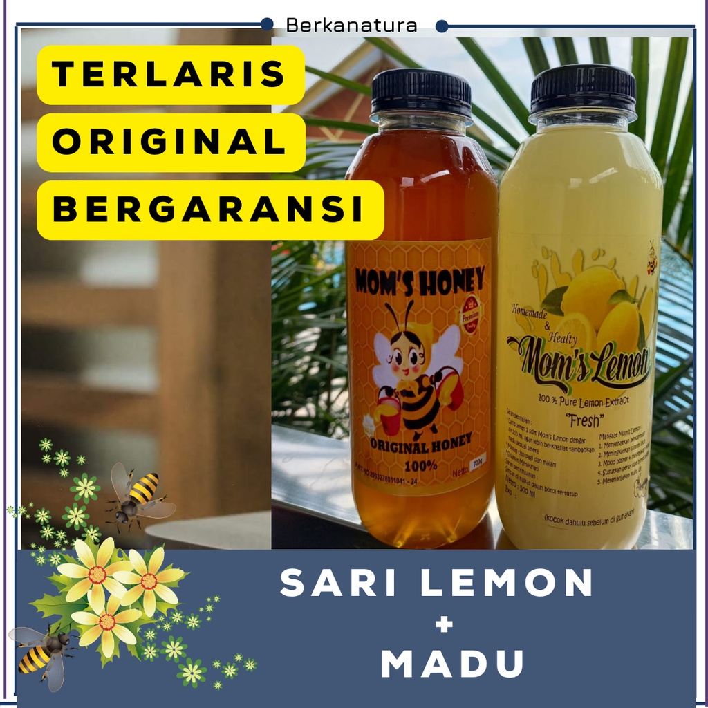 

Paket Hemat Juice Sari Lemon Asli dan Madu Asli mom's