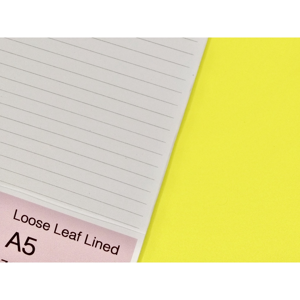 

Loose Leaf A5 Plain/Doted/Grid/Lined
