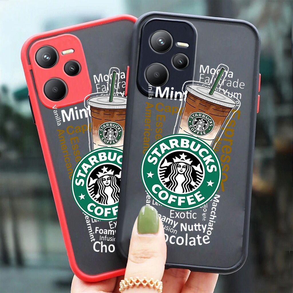 Topcase999 - Case Starbuck Realme C35 REALME C21Y 8i NARZO 5A 50i  GT MASTER REALME 3 PRO REALME 5 P