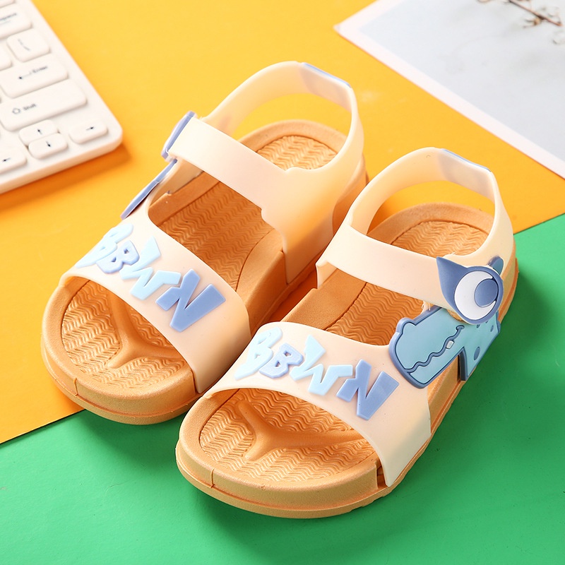 HappyOliver BBWN DINO 33+1 Sandal gunung Sepatu Sandal Anak Laki Laki Model Lucu 3-8 Tahun Import