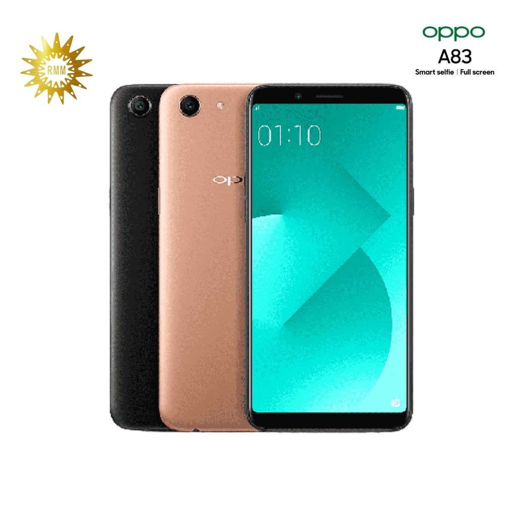 OPPO A3S RAM 4GB/64GB 6GB/128GB 3GB/32GB OPPO A83 4GB/64GB GARANSI 1 THN