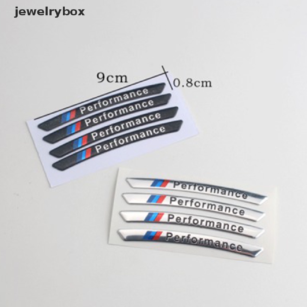 4pcs Stiker Decal Untuk Velg Mobil