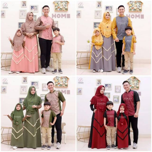 Sarimbit Zayn Zyana Family By Fenuzamuslimwea