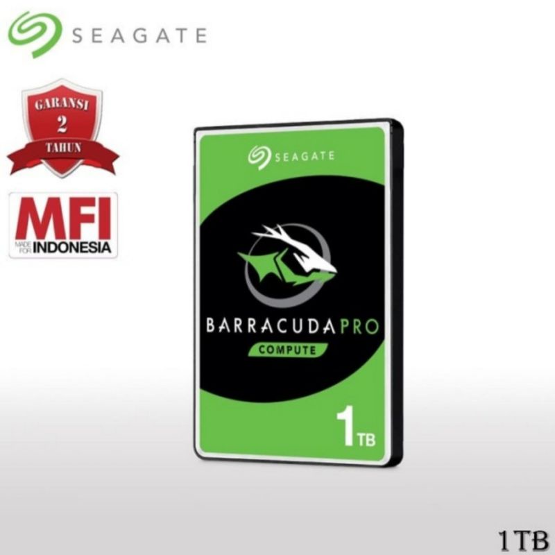 Seagate 1TB Barracuda Pro Harddisk HDD Internal Laptop SATA 7200rpm