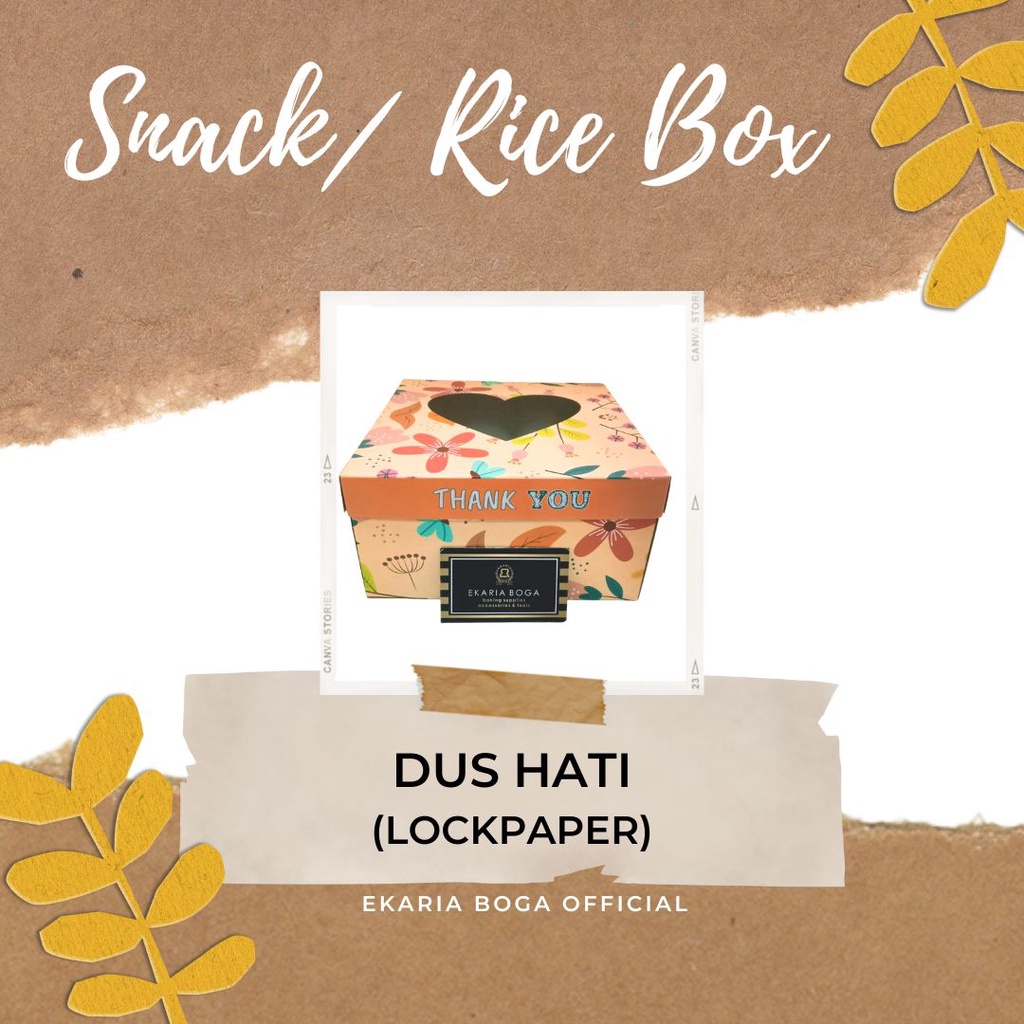 TART BOX | DUS HATI LOCKPAPER| REPACK
