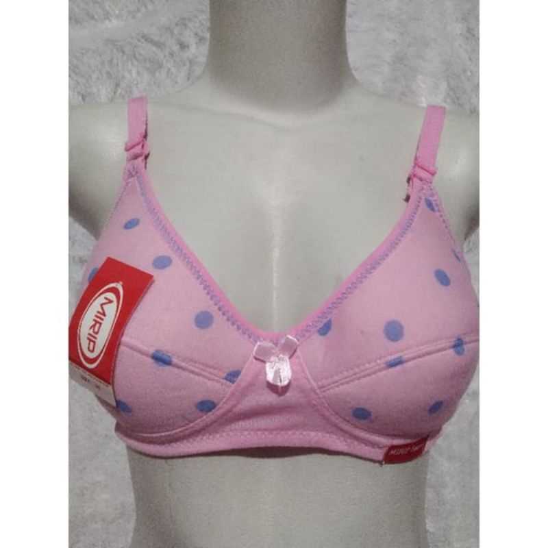 Sport Bra Remaja tanpa busa tanpa kawat kait 2 termurah | bra bh sport wanita remaja bahan katun