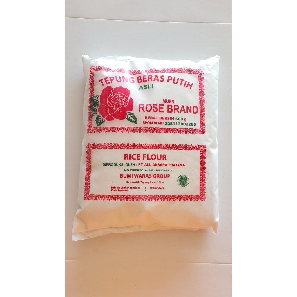 

Tepung Beras Rosebrand 1/2kg