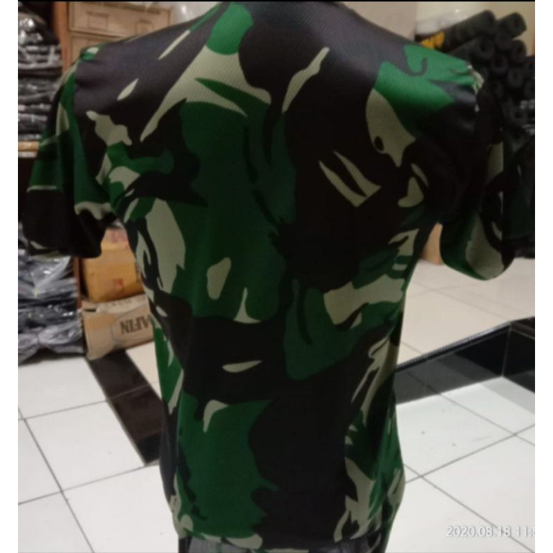 kaos dryfit doreng malvinas/doreng TNI