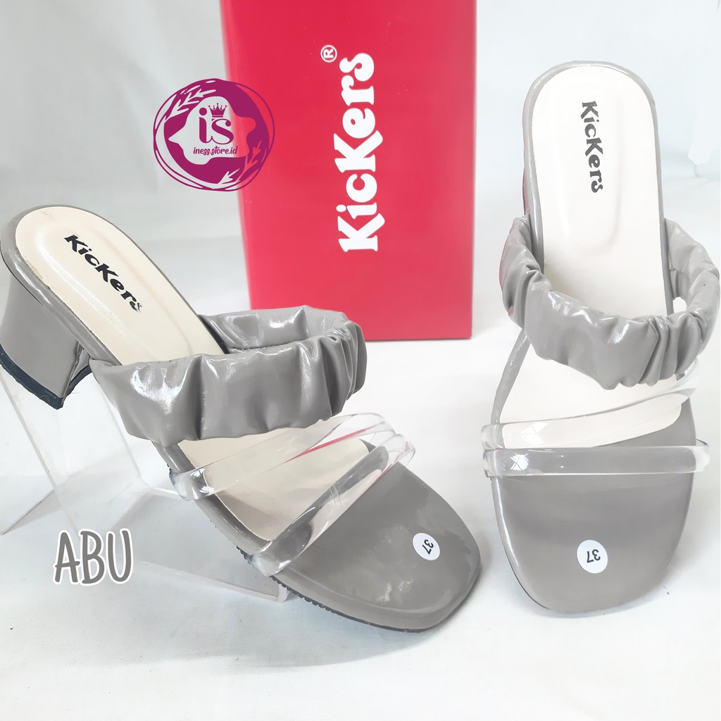 WEDGES SENDAL WANITA JELLY KICKERS ANDIN KODE K-04 TERBARU BERKUALITAS