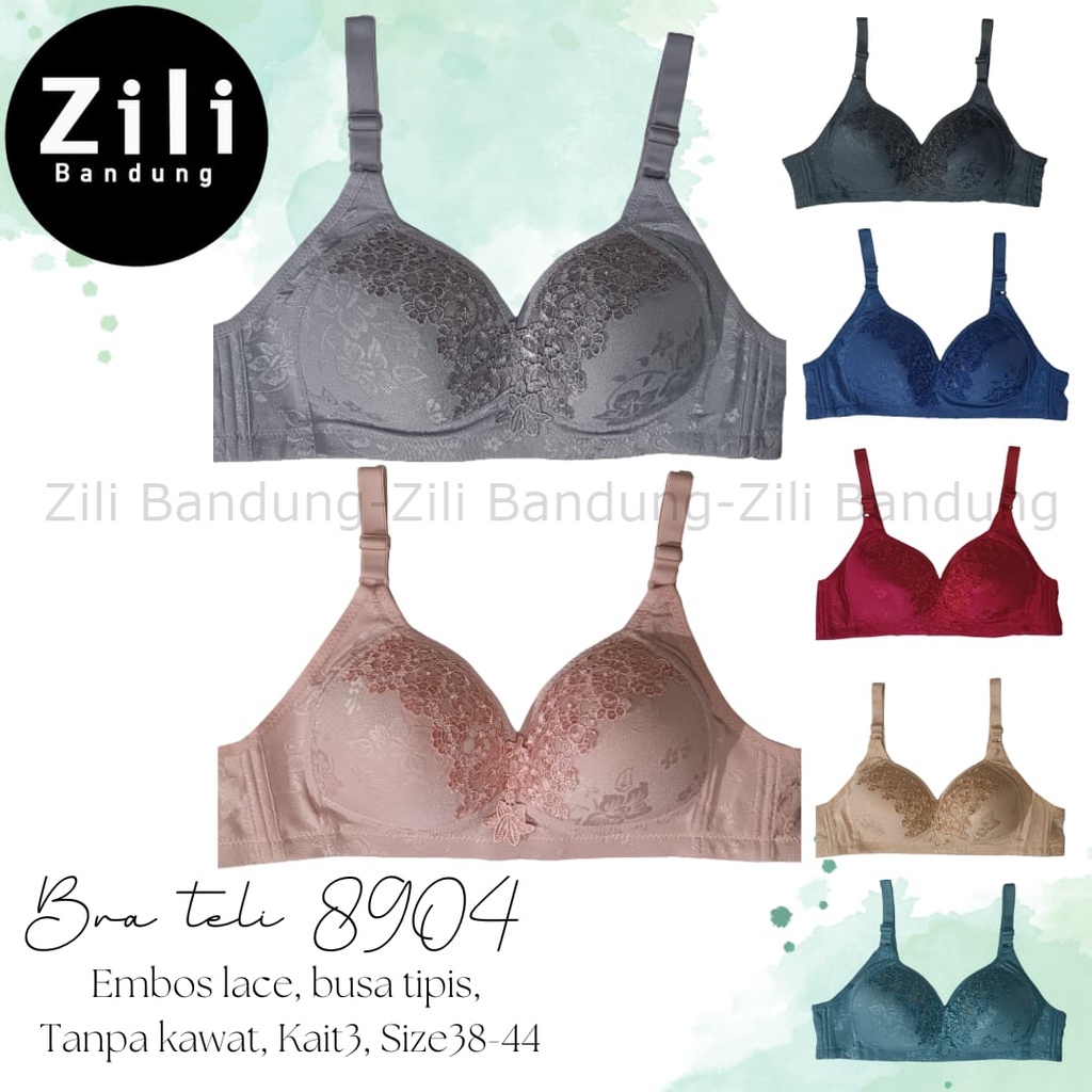 Bra BH Busa tanpa kawat busa sedang Cup C 8904 38-46