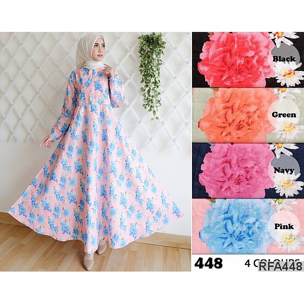 gamis katun jepang / katun jepang dress
