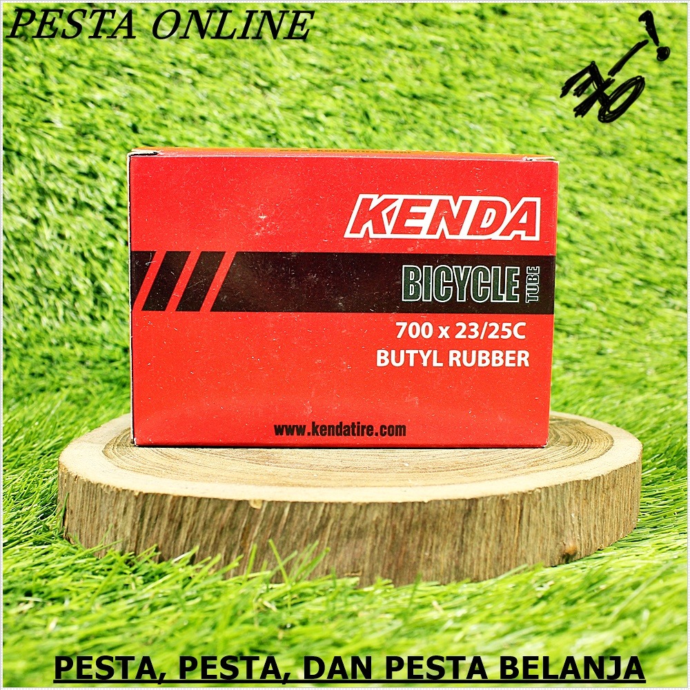 Ban Dalam Sepeda 700 x 23/25c FV 80mm Kenda Ban Dalam Sepeda