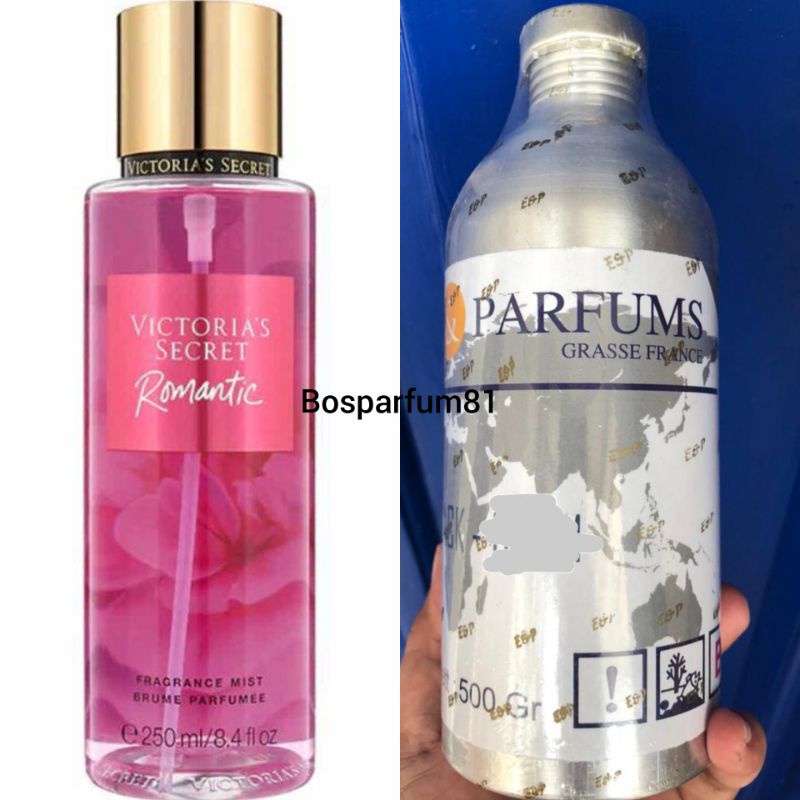 bibit parfum victoria secret romantic wish original 100mg murni asli