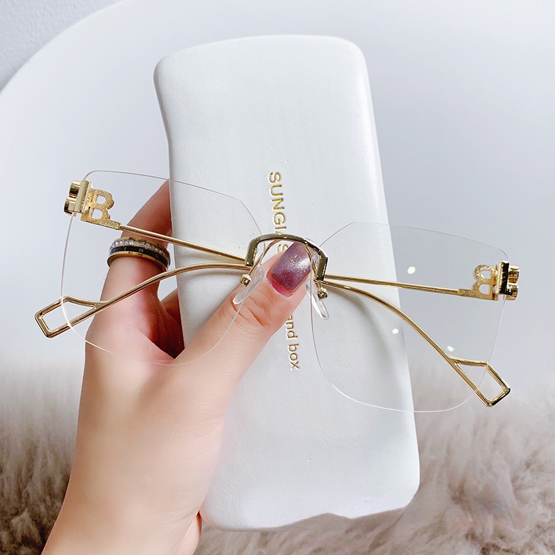 Kacamata Hitam Bentuk Kotak Untuk Pria Dan Wanita