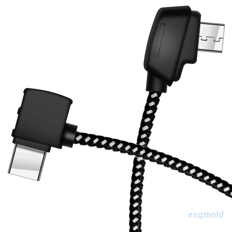 Exqmold Kabel Konektor Micro USB Ke Tipe C Untuk DJI Mavic 2 / AIR / PRO Aerial