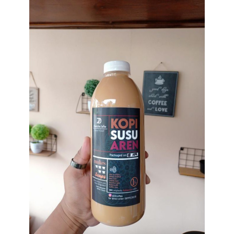 

Kopi Susu Gula Aren 1 Liter
