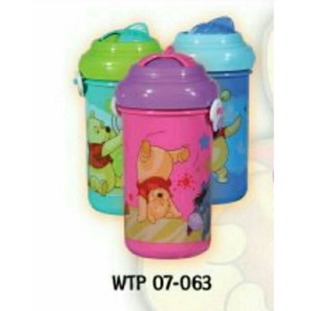 Botol Minum Anak Sedotan dengan Tali WTP 07-063