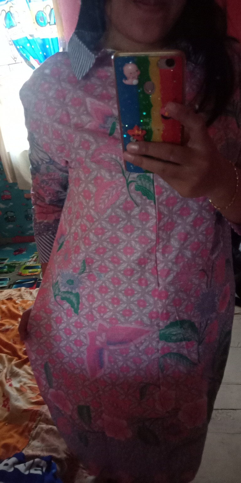 Terlaris Serut Genes Jelita Tunic Navbor Yelbor Whitbor Creambor Tunik Batik Modern Hrb030 Dolbi Dob