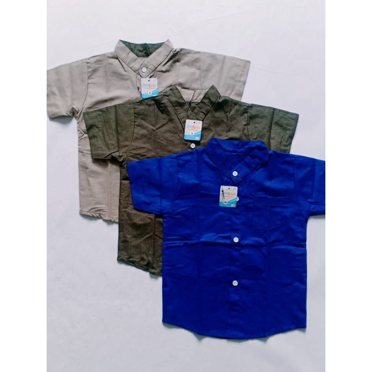 kemeja anak kemeja kemko kemeja koko kemeja pendek anak kemeja polos laris-4