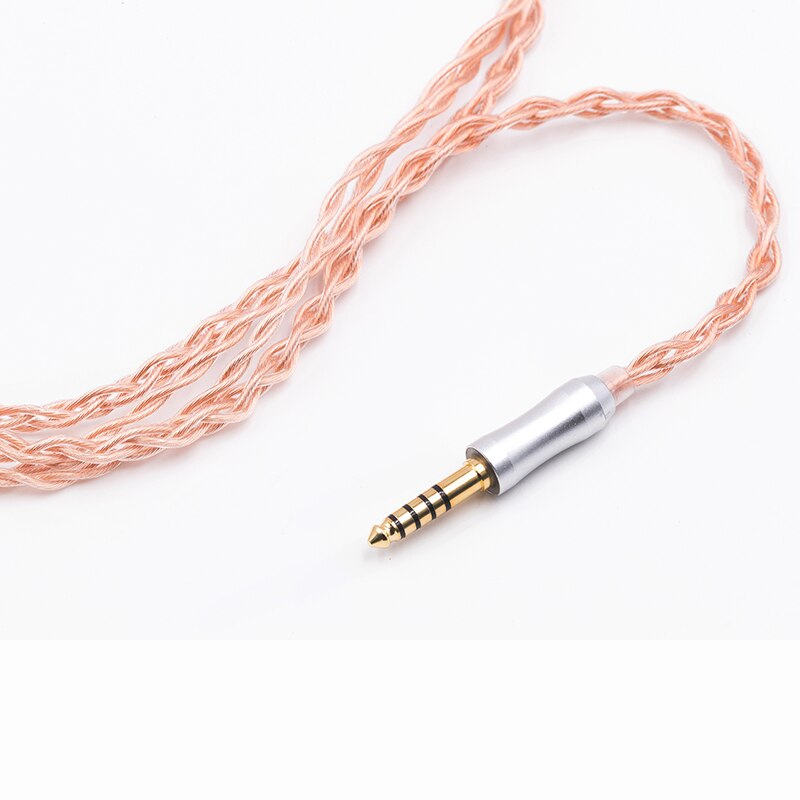 Bqeyz 4-Core Kabel Tembaga 2 Pin 0.78mm / 3.5mm / 4.4mm / 2.5mm Untuk Spring2 BQ3