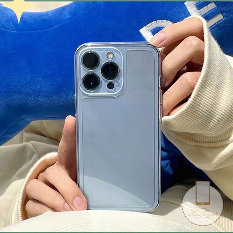 IPHONE Casing Ponsel Ruang Mewah Kompatibel Untuk Iphone11 13 12 14 Pro Max 7Plus 8Plus 7 8 14 XR X SE 2020 XS Max 14 Pro Max Clear Shockproof Soft TPU Back Cover