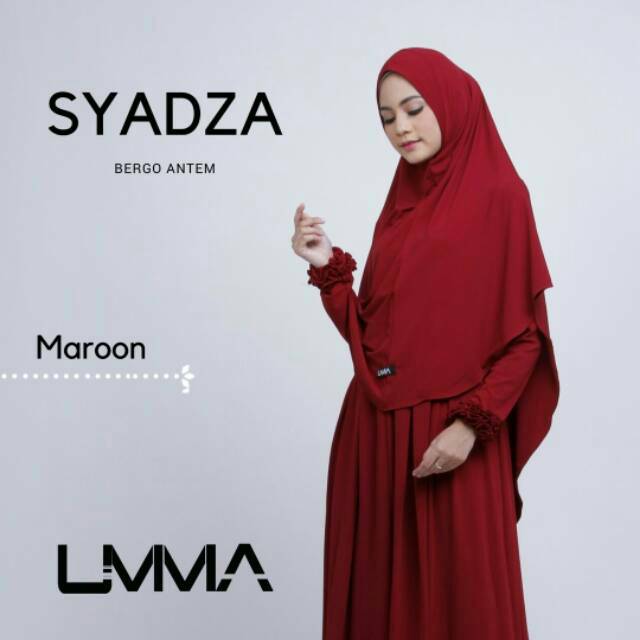 SYADZA KHIMAR | UMMA | JILBAB SYARI | KHIMAR